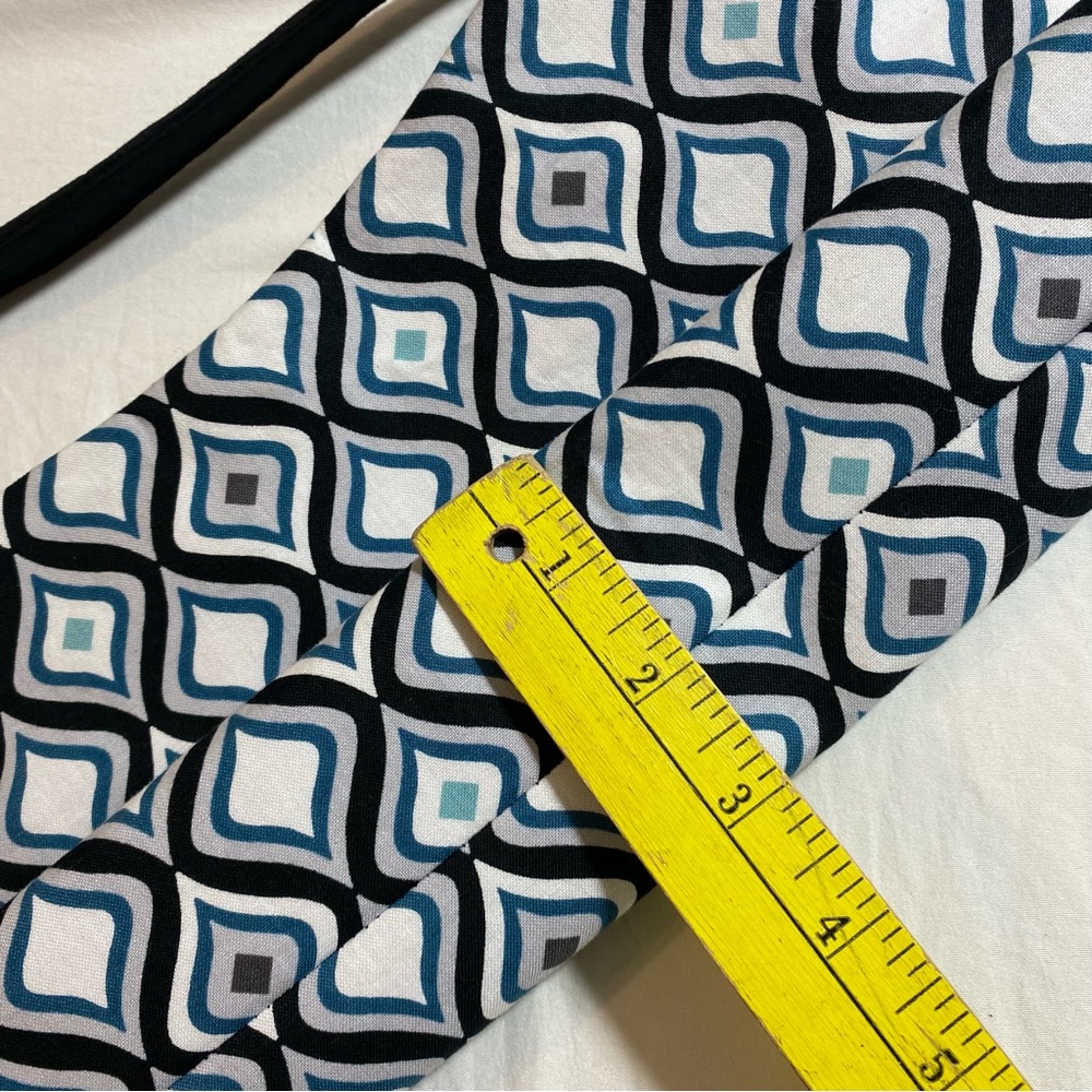 Handbags for hope patio purses fabric black white print snap button closure - Picture 6 of 8